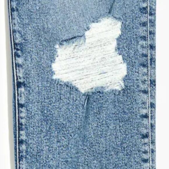 Madewell NF764 The Tall Girljean in Berryton Wash: Distressed NWT size 23 Tall - Picture 9 of 16